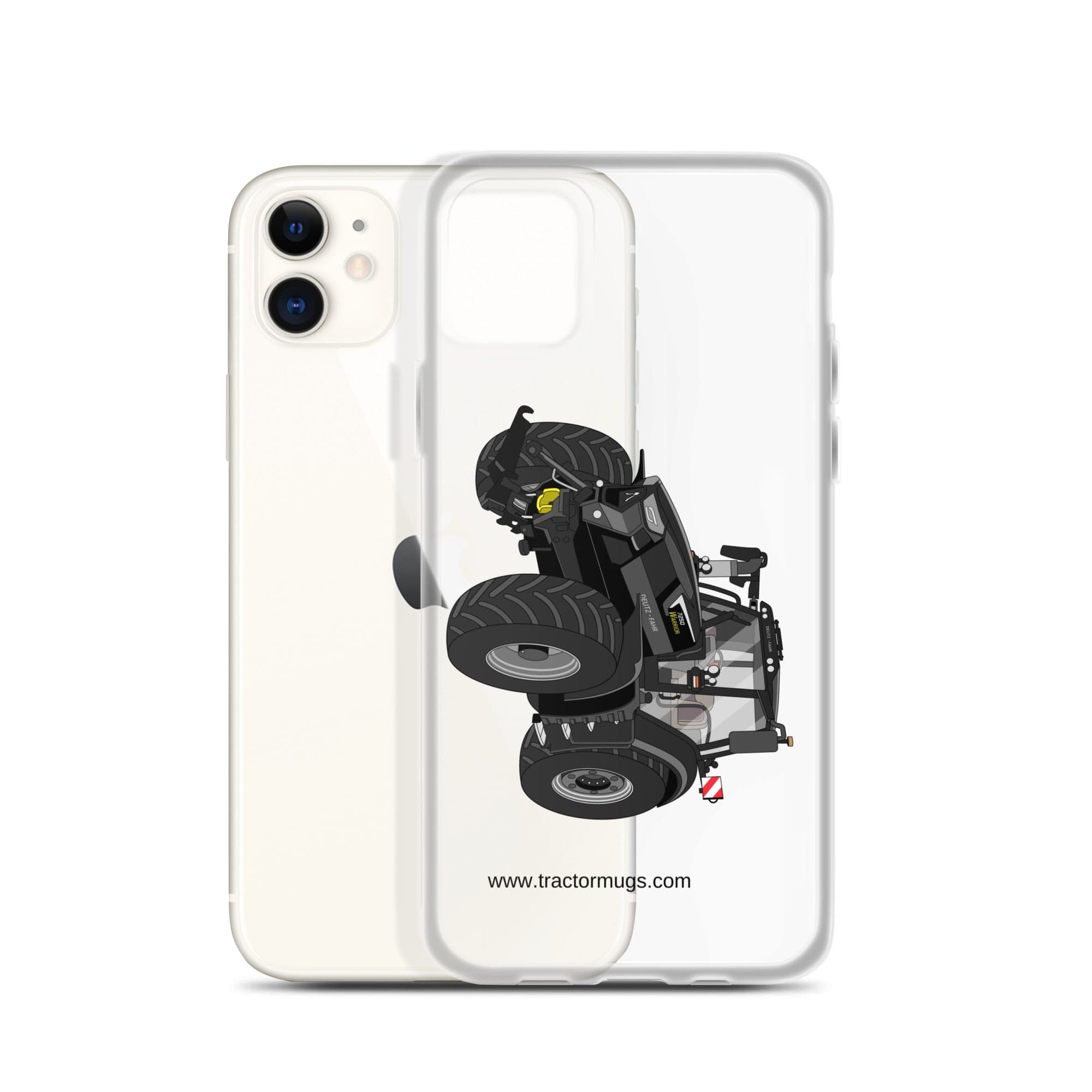 The Tractor Mugs Store Deutz-Fahr 7250 TTV Warrior Edition | Clear Case for iPhone® Quality Farmers Merch
