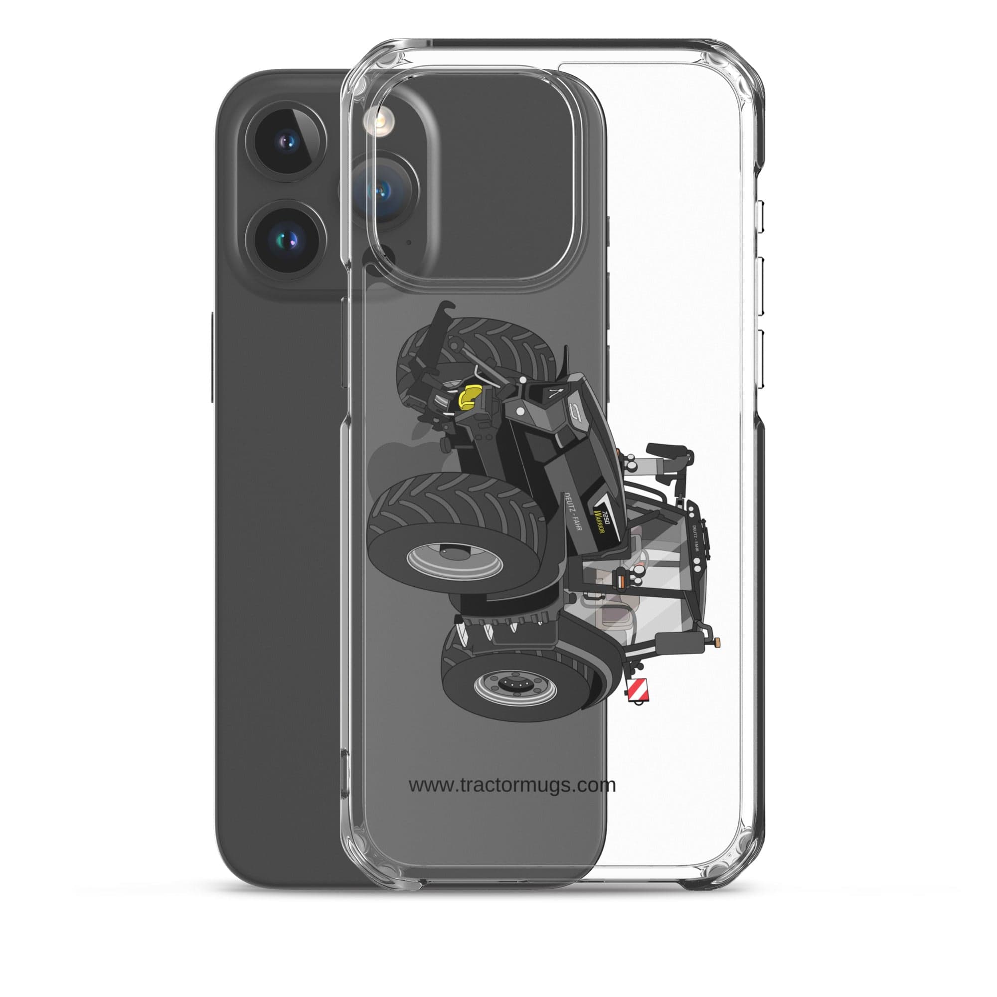The Tractor Mugs Store Deutz-Fahr 7250 TTV Warrior Edition | Clear Case for iPhone® Quality Farmers Merch