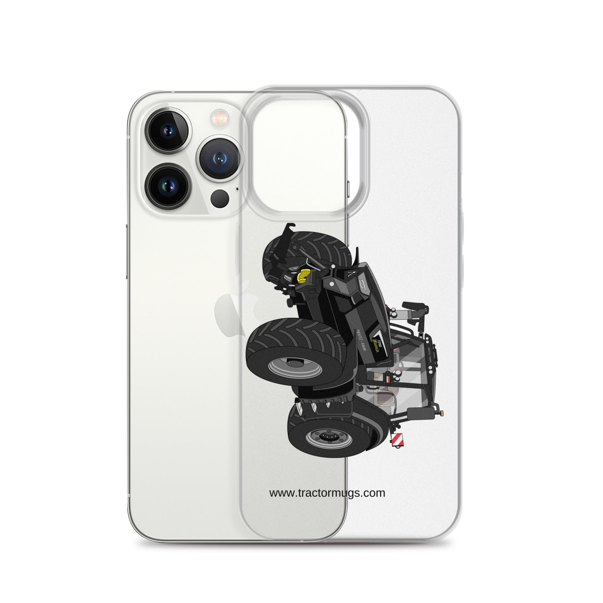 The Tractor Mugs Store Deutz-Fahr 7250 TTV Warrior Edition | Clear Case for iPhone® Quality Farmers Merch