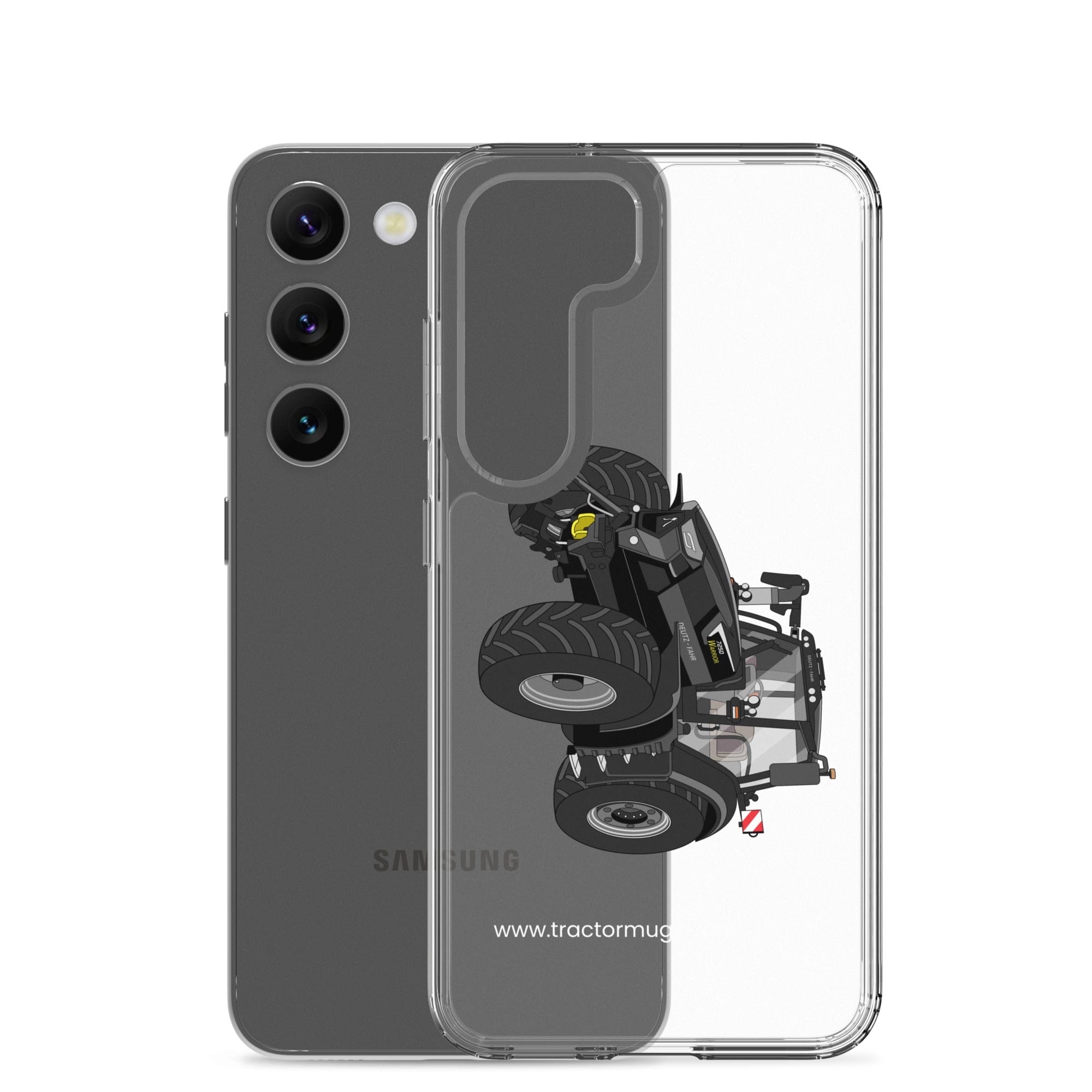 The Tractor Mugs Store Deutz-Fahr 7250 TTV Warrior Edition | Clear Case for Samsung® Quality Farmers Merch