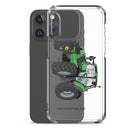 The Tractor Mugs Store Deutz - Fahr Agrotron 7250 Ttv | Clear Case for iPhone® Quality Farmers Merch