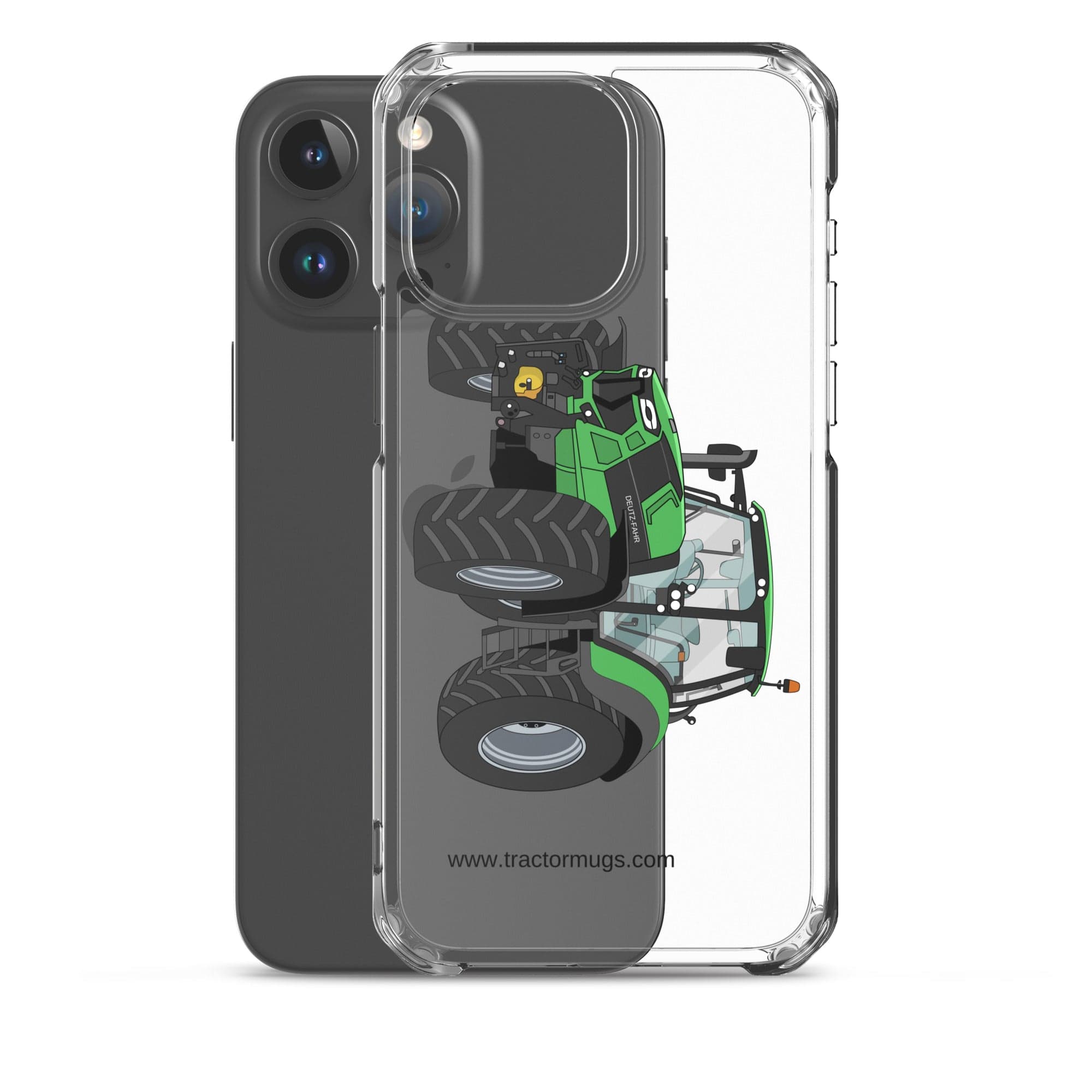 The Tractor Mugs Store Deutz - Fahr Agrotron 7250 Ttv | Clear Case for iPhone® Quality Farmers Merch