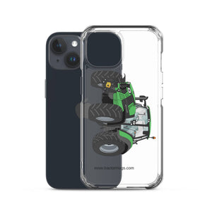 The Tractor Mugs Store Deutz - Fahr Agrotron 7250 Ttv | Clear Case for iPhone® Quality Farmers Merch
