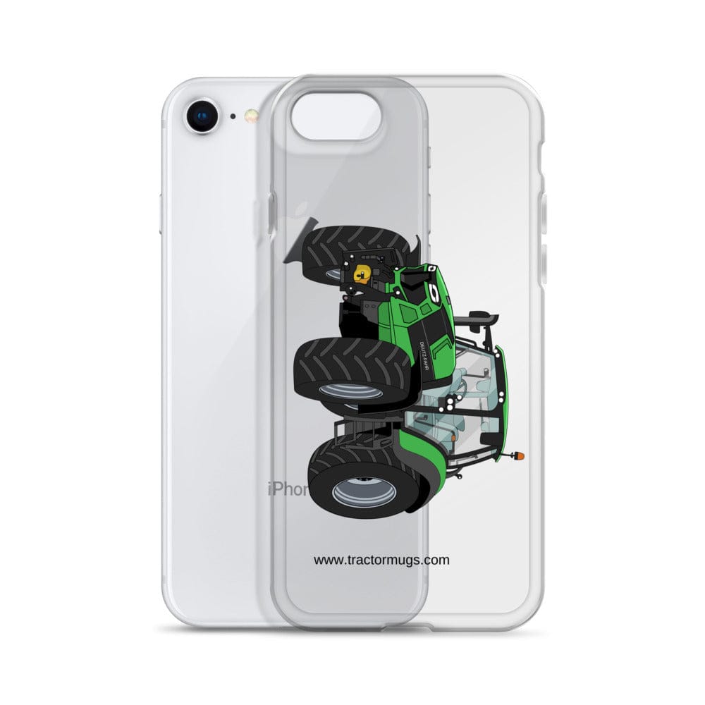 The Tractor Mugs Store Deutz - Fahr Agrotron 7250 Ttv | Clear Case for iPhone® Quality Farmers Merch