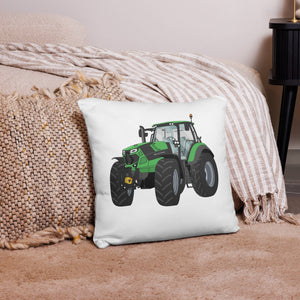 The Tractor Mugs Store Deutz - Fahr Agrotron 7250 Ttv | Pillow Case Quality Farmers Merch