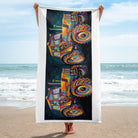 The Tractor Mugs Store Deutz Fahr DX 140 | Splash Art Towel Quality Farmers Merch