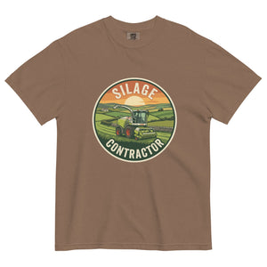The Tractor Mugs Store Espresso / S Claas Silage Contractor | Unisex Premium  T-Shirt Quality Farmers Merch