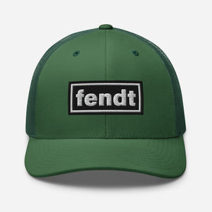 The Tractor Mugs Store Evergreen Oasis Style Retro Fendt | Trucker Cap Quality Farmers Merch