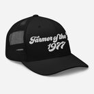 The Tractor Mugs Store Farmer of The Year 1977 | Retro 70's Trucker Cap Quality Farmers Merch