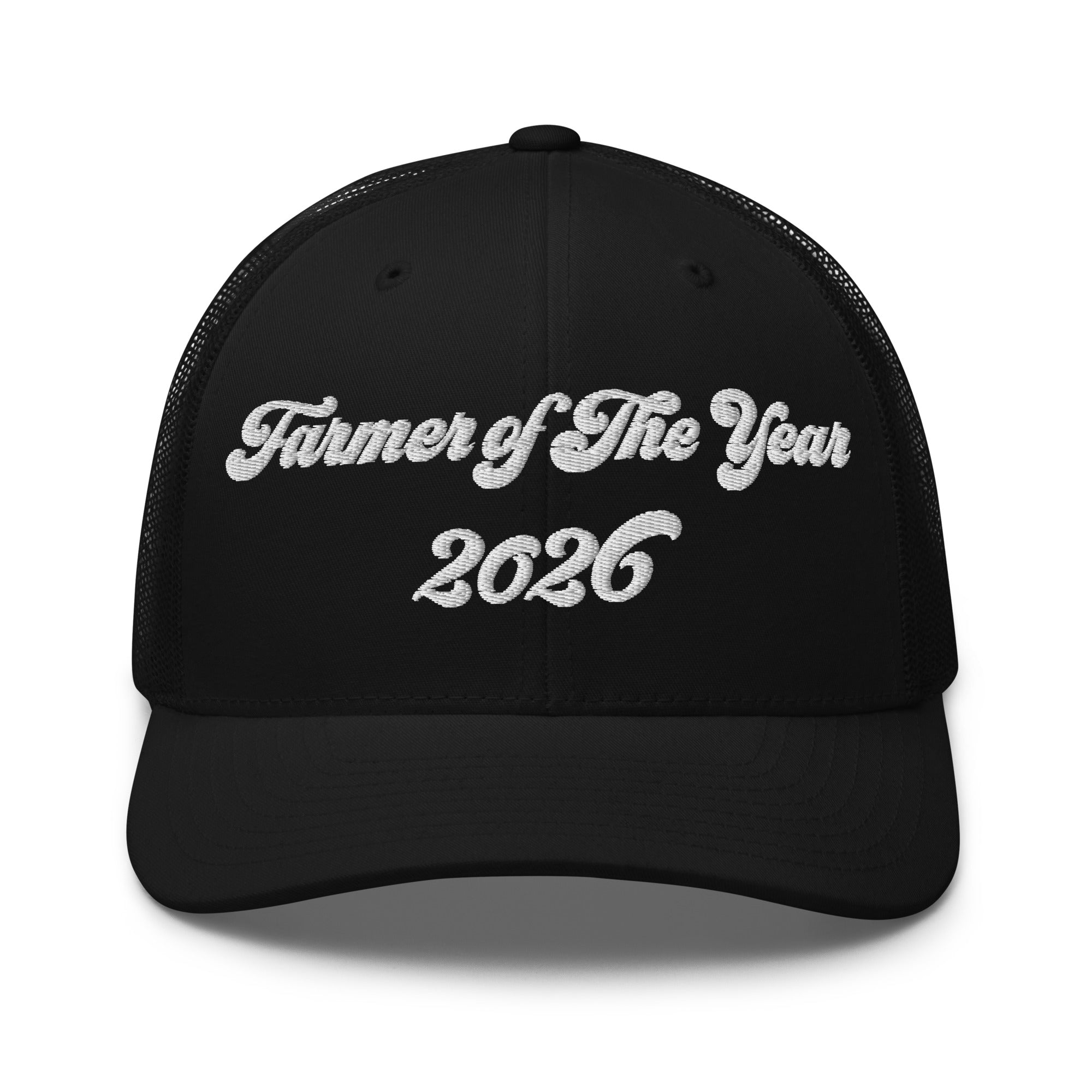 The Tractor Mugs Store Farmer of The Year 2026 | Retro 70's Trucker Cap Quality Farmers Merch