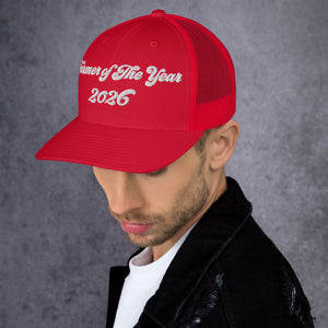 The Tractor Mugs Store Farmer of The Year 2026 | Retro 70's Trucker Cap Quality Farmers Merch