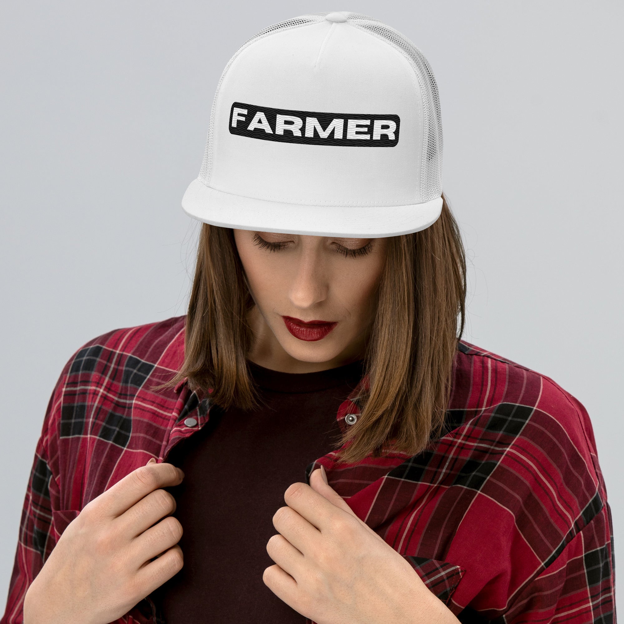 The Tractor Mugs Store FARMER Trucker Cap Quality Farmers Merch