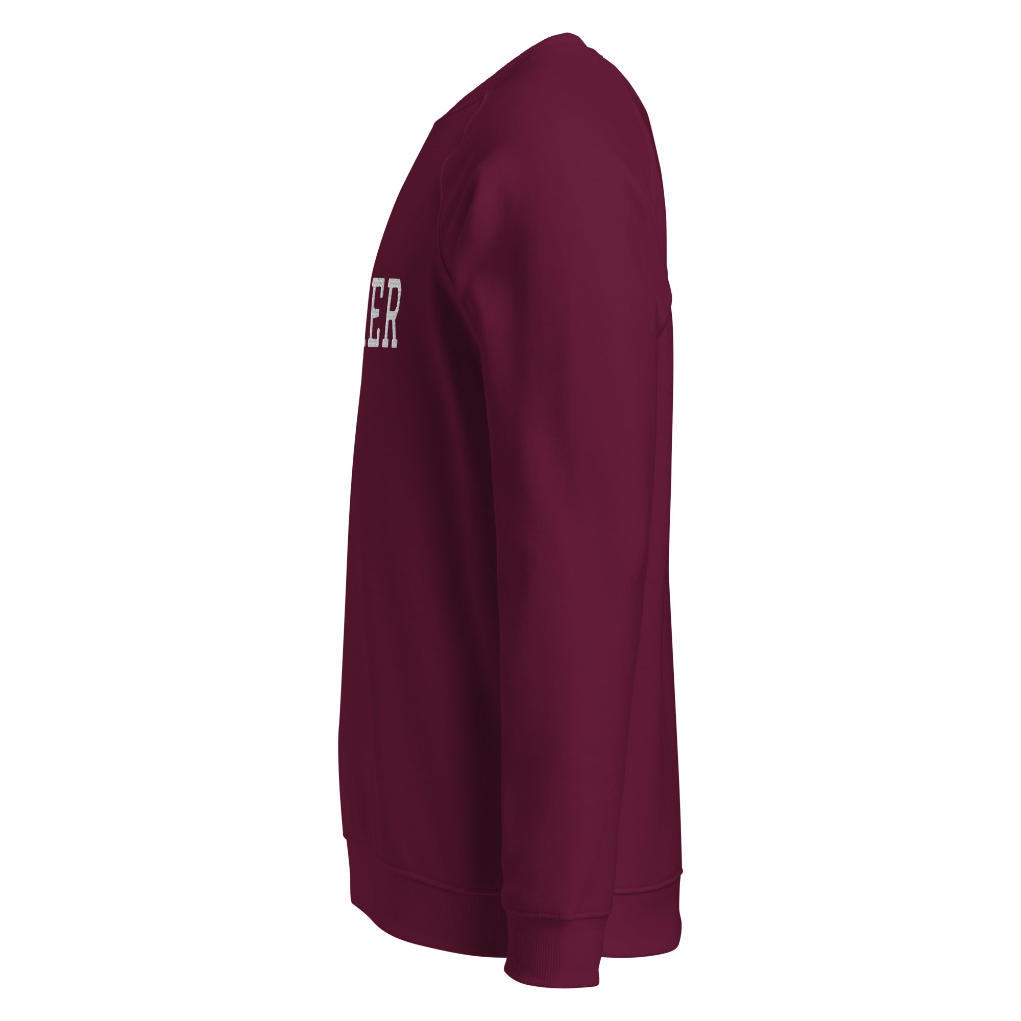 The Tractor Mugs Store FARMER Unisex | Organic Raglan Sweatshirt Quality Farmers Merch