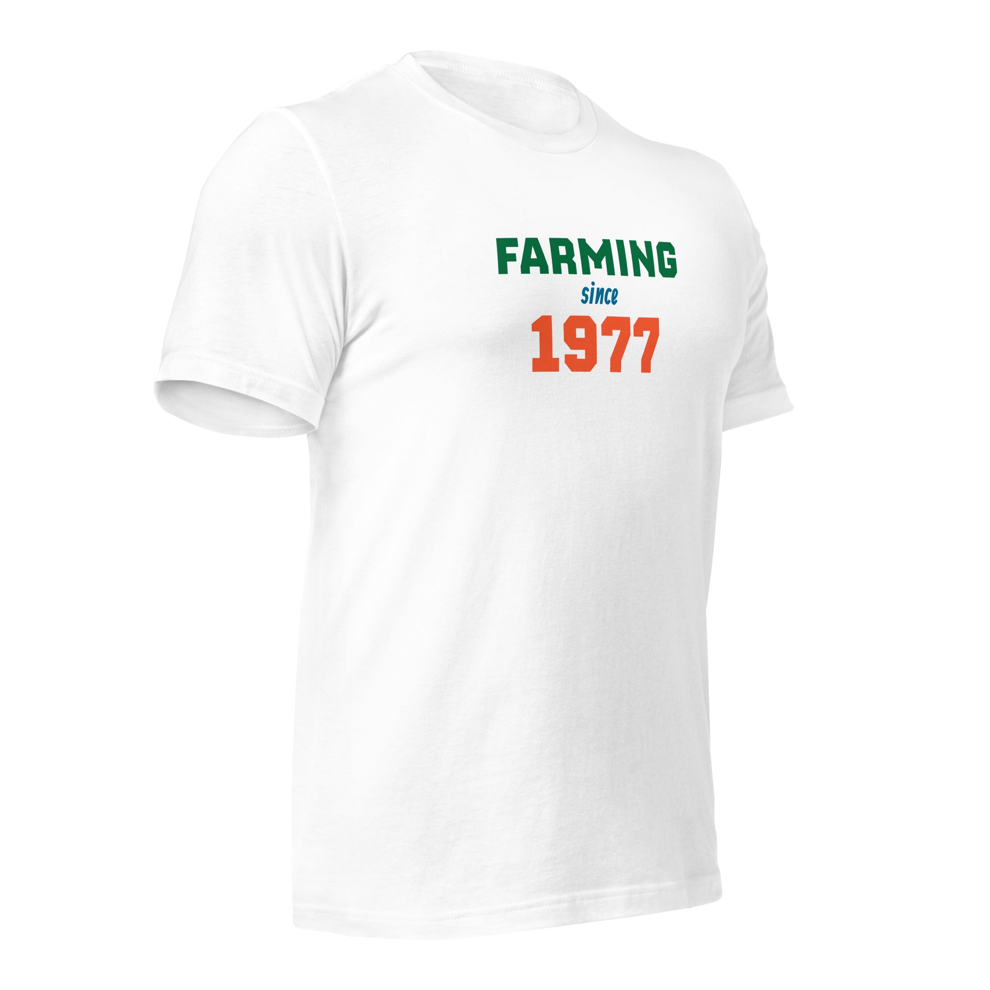 The Tractor Mugs Store Farming Since 1977 | Unisex Staple Eco T-shirt Quality Farmers Merch