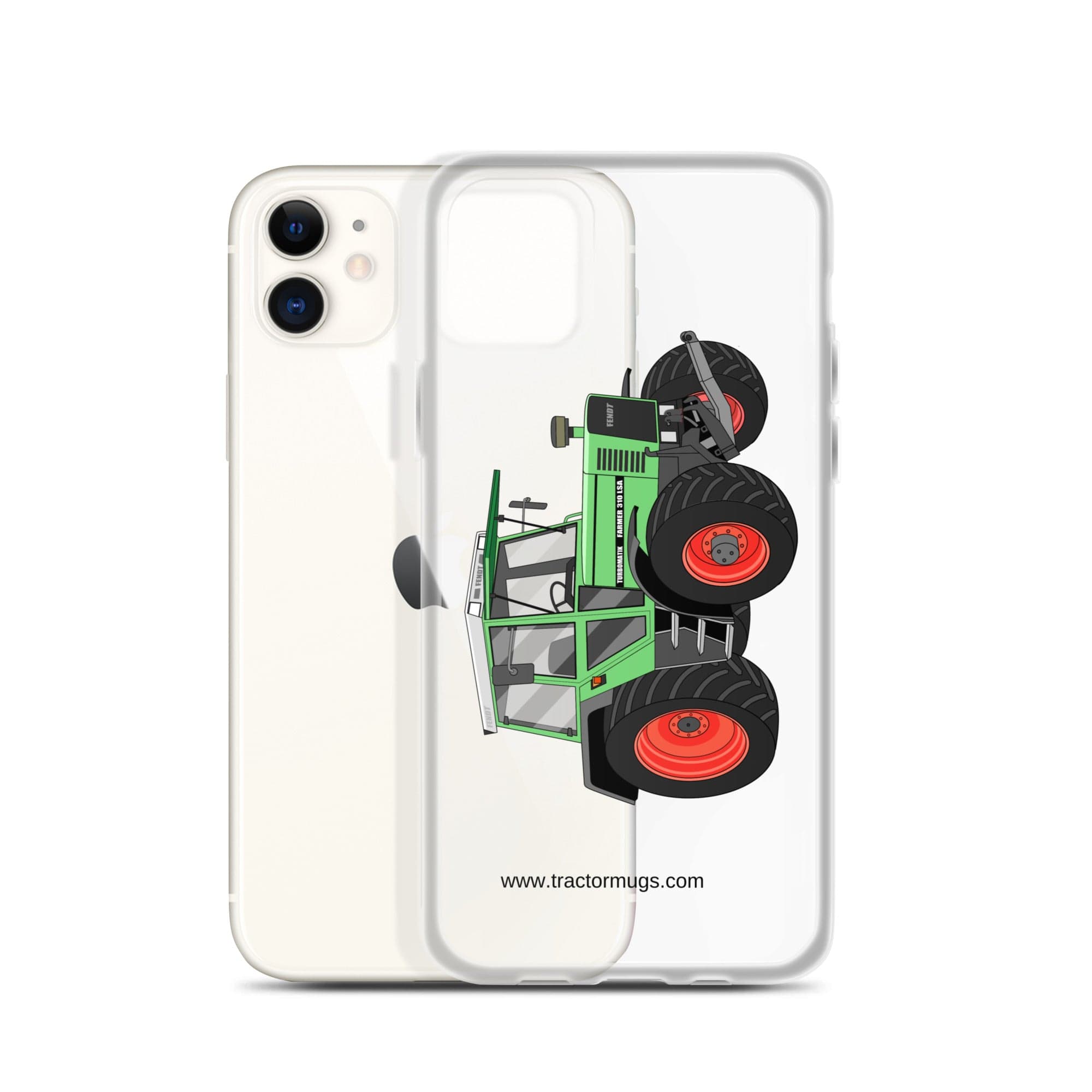 The Tractor Mugs Store Fendt 310 LSA  |  Clear Case for iPhone® Quality Farmers Merch