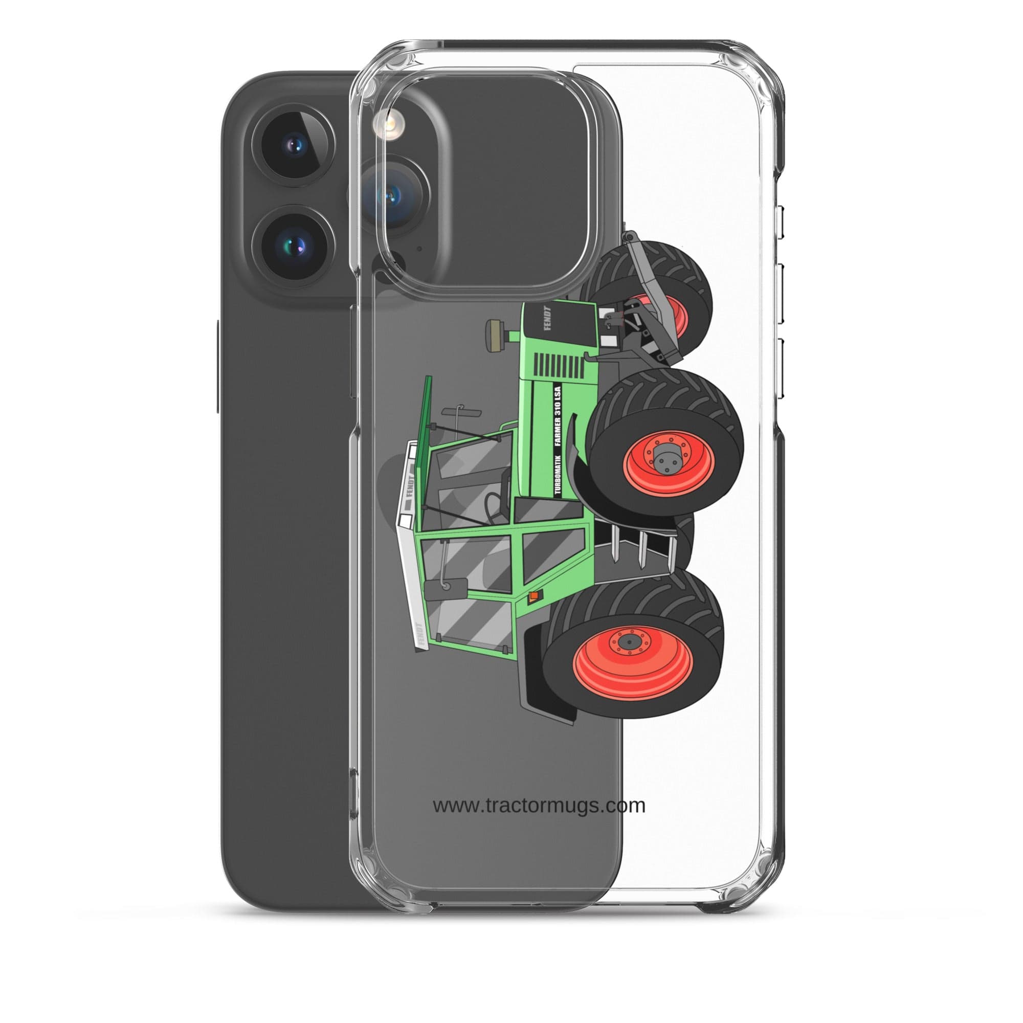 The Tractor Mugs Store Fendt 310 LSA  |  Clear Case for iPhone® Quality Farmers Merch