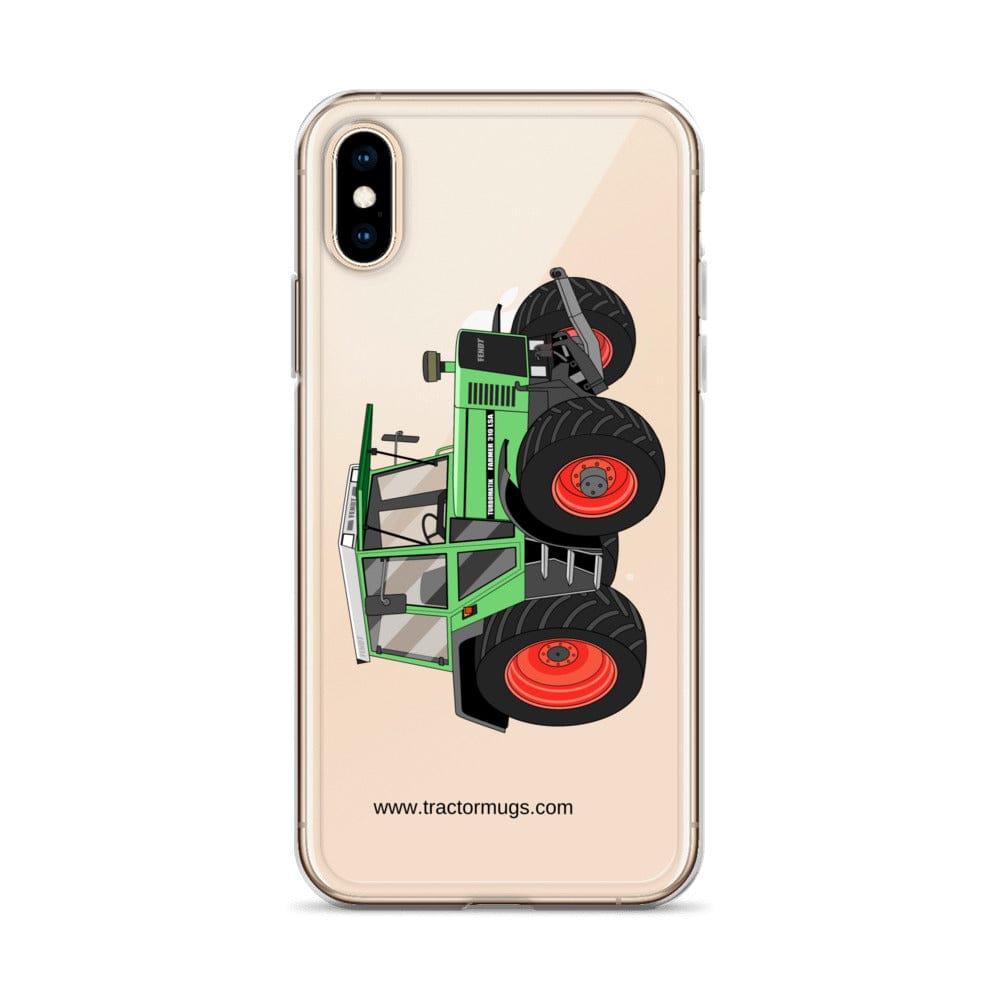 The Tractor Mugs Store Fendt 310 LSA  |  Clear Case for iPhone® Quality Farmers Merch