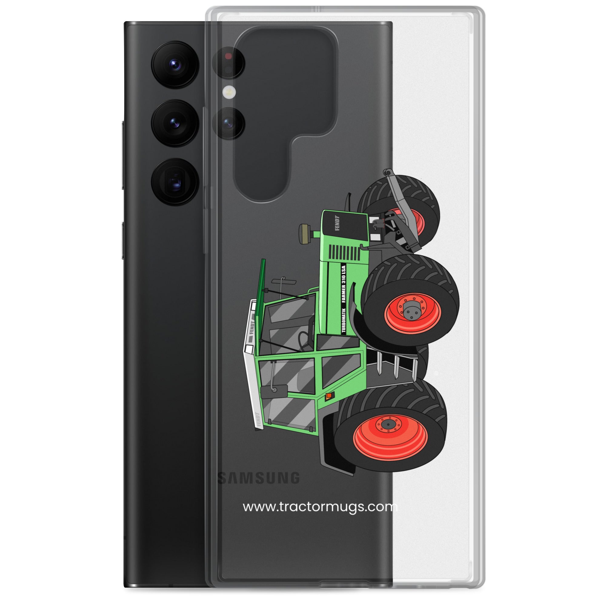 The Tractor Mugs Store Fendt 310 LSA  |  Clear Case for Samsung® Quality Farmers Merch