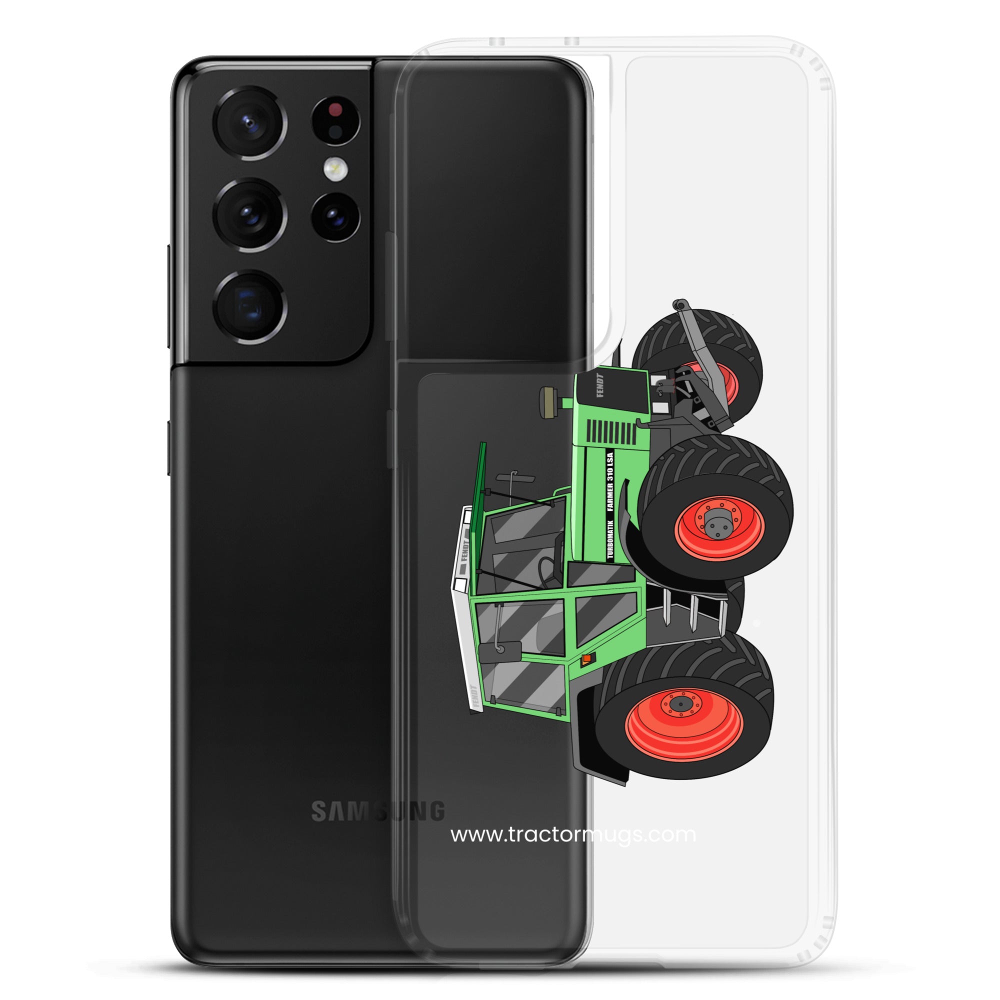 The Tractor Mugs Store Fendt 310 LSA  |  Clear Case for Samsung® Quality Farmers Merch