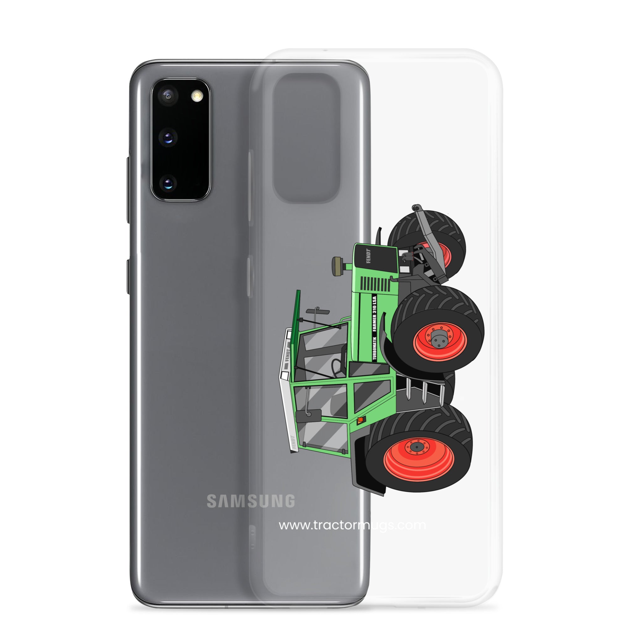 The Tractor Mugs Store Fendt 310 LSA  |  Clear Case for Samsung® Quality Farmers Merch