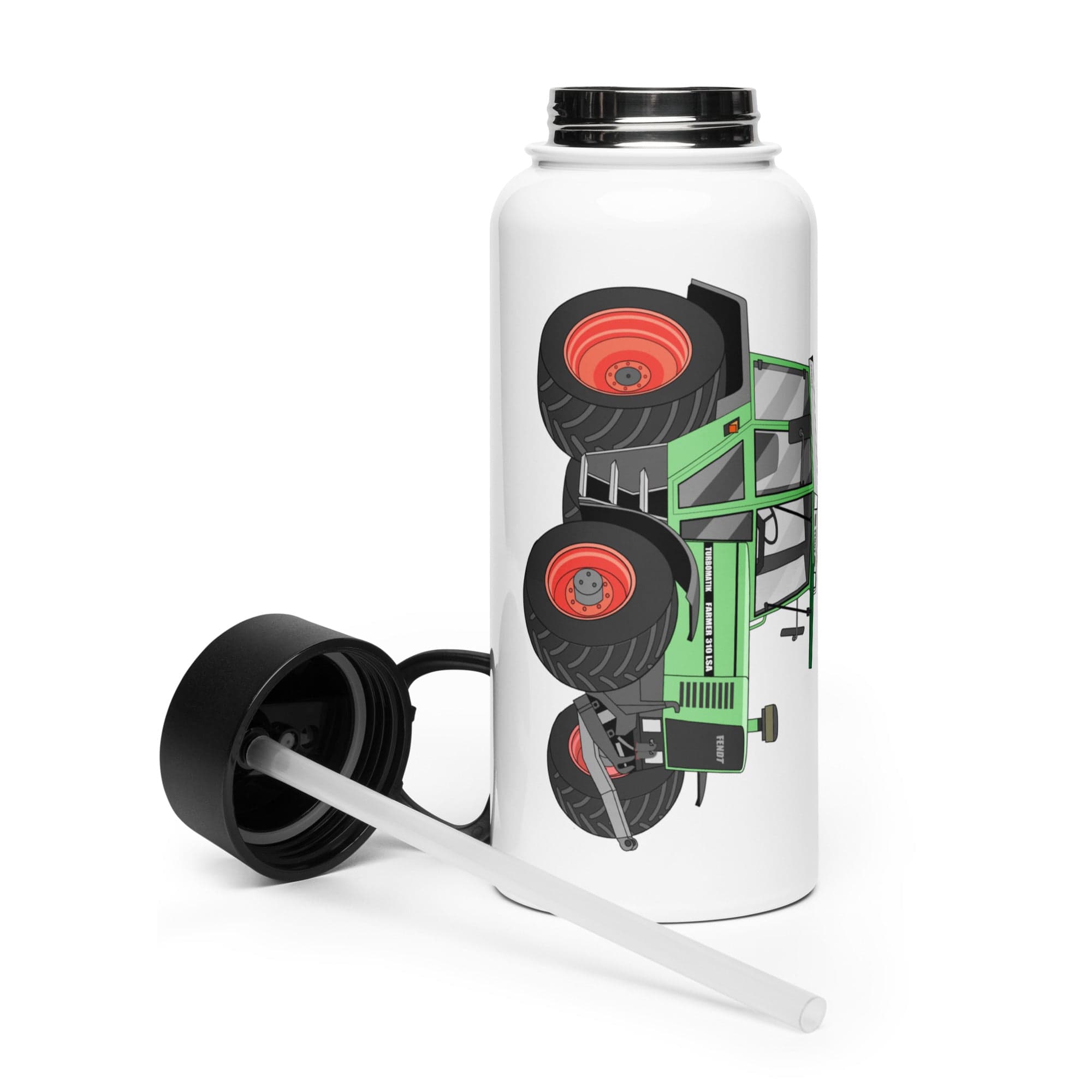 The Tractor Mugs Store Fendt 310 LSA  | Stainless Steel Water Bottle Quality Farmers Merch