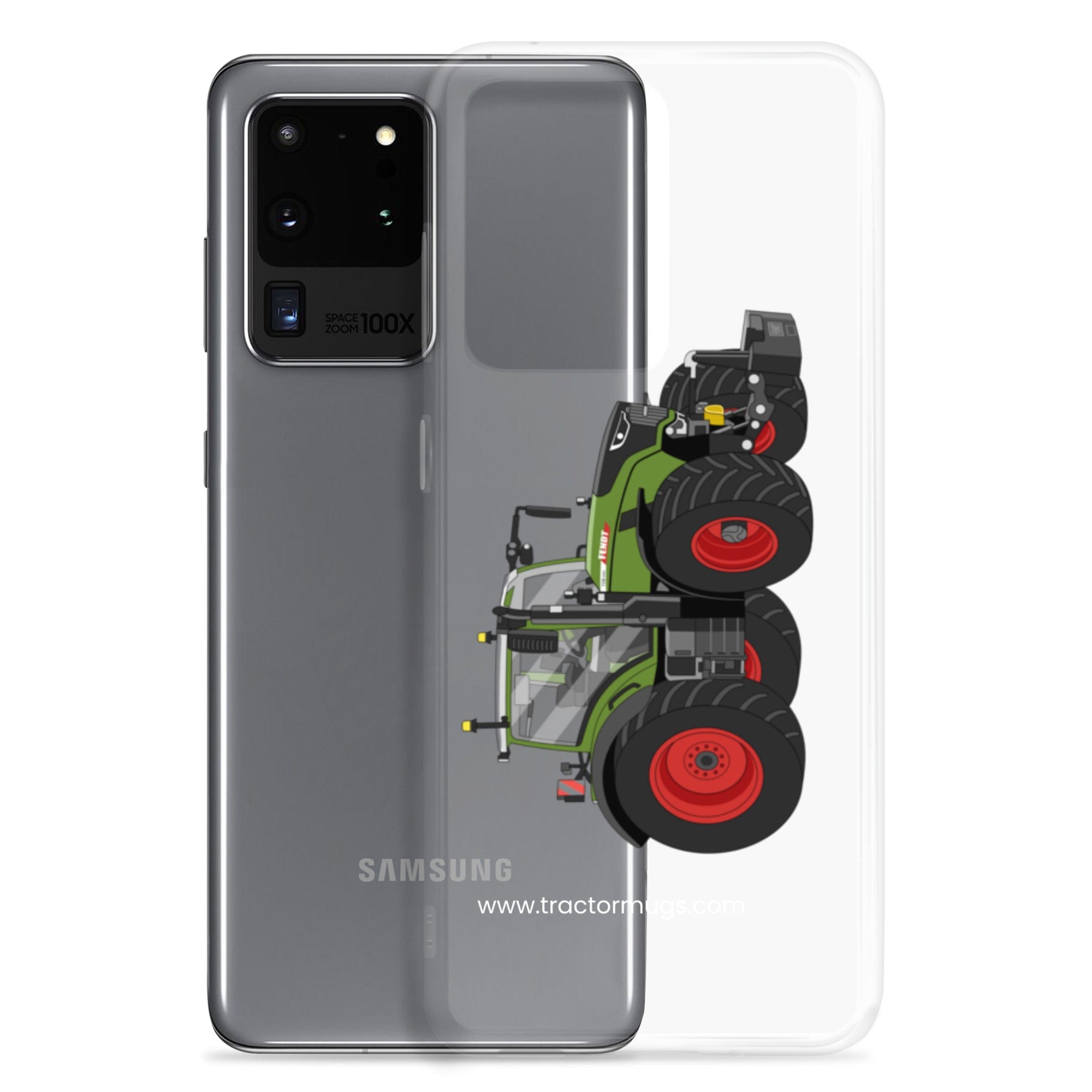 The Tractor Mugs Store Fendt 728 Vario | Clear Case for Samsung® Quality Farmers Merch