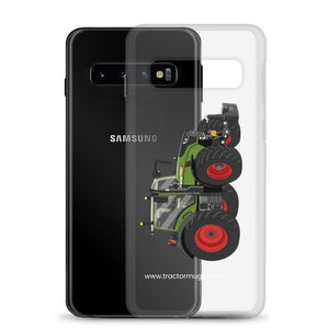 The Tractor Mugs Store Fendt 728 Vario | Clear Case for Samsung® Quality Farmers Merch