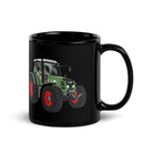 The Tractor Mugs Store Fendt 820 VArio TMS | Black Glossy Mug Quality Farmers Merch