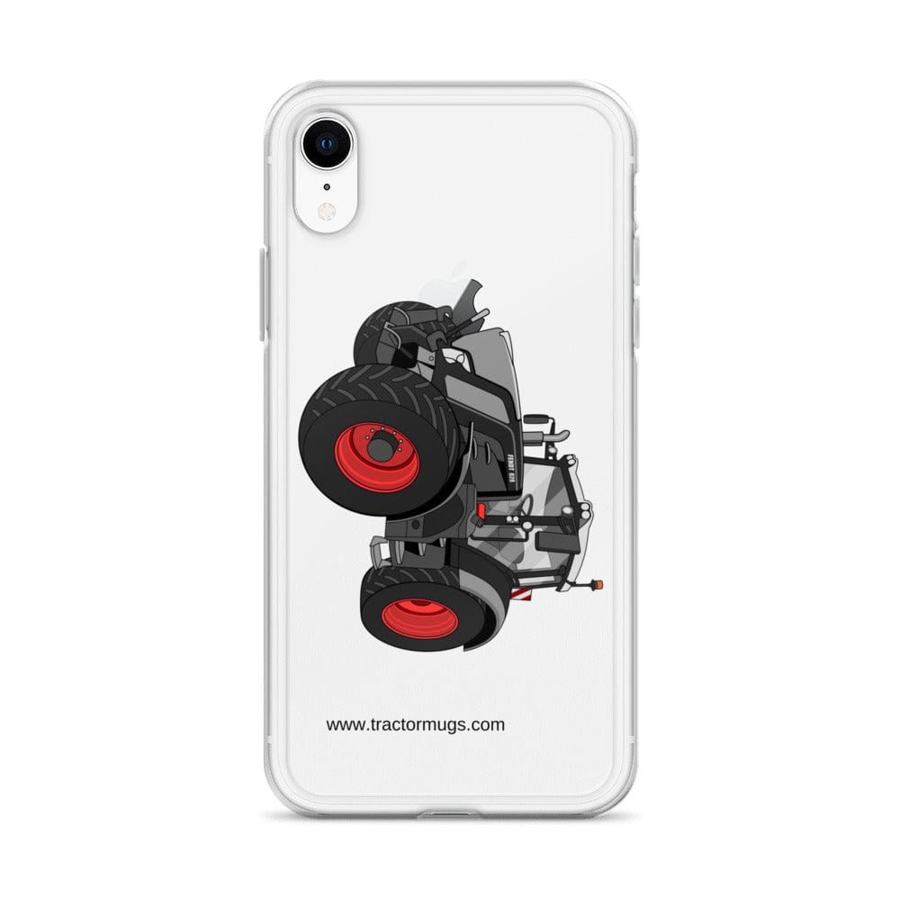 The Tractor Mugs Store Fendt 828 Profi Black Beauty | Clear Case for iPhone® Quality Farmers Merch