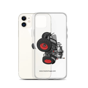 The Tractor Mugs Store Fendt 828 Profi Black Beauty | Clear Case for iPhone® Quality Farmers Merch