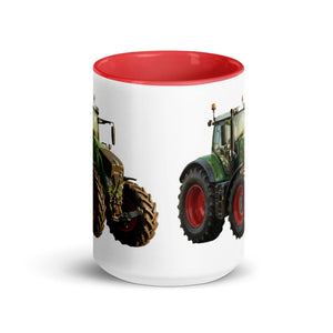 The Tractor Mugs Store Fendt 930 Vario S4 Oil Painting | Mug with Color Inside Quality Farmers Merch
