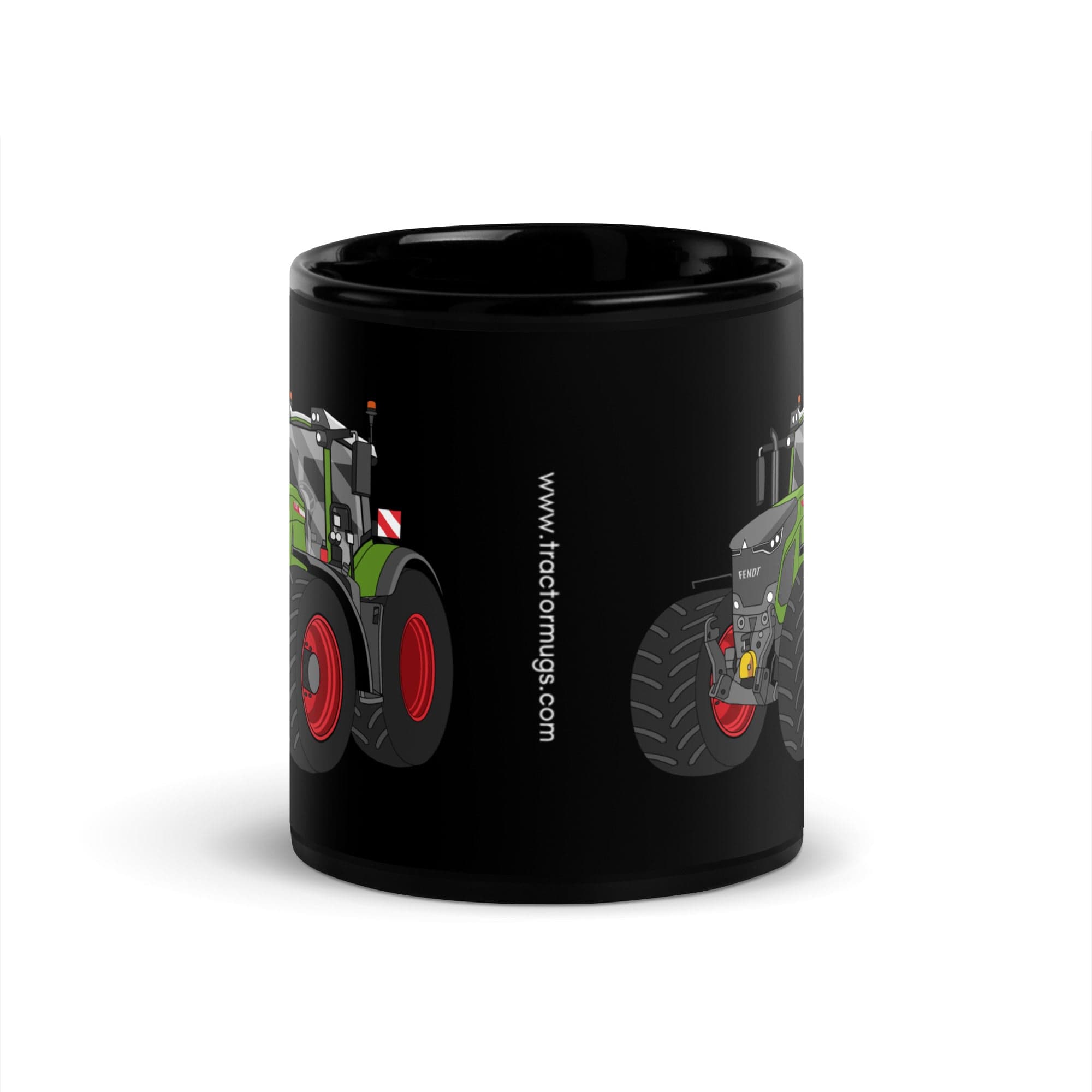 The Tractor Mugs Store Fendt 942 Vario | Black Glossy Mug Quality Farmers Merch