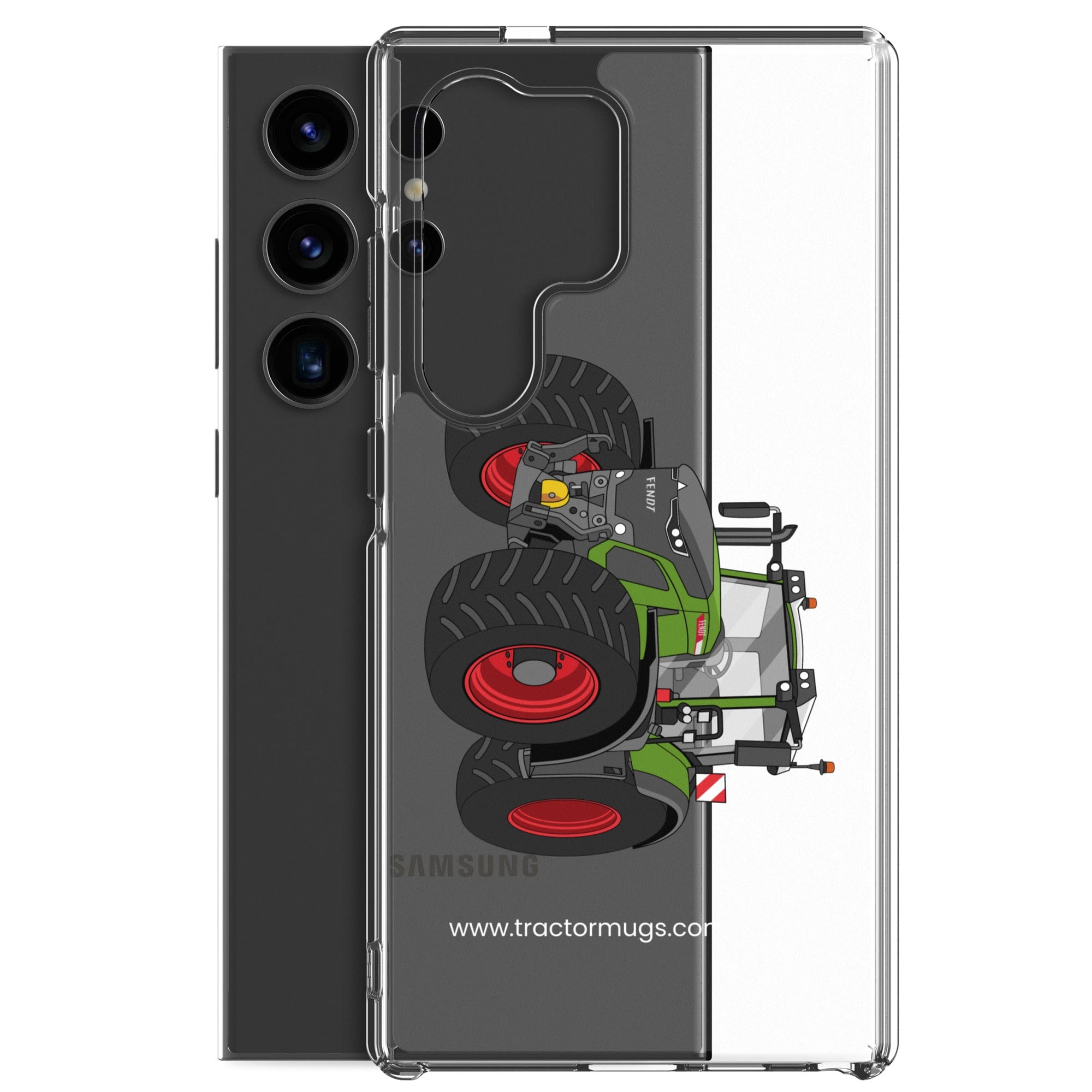 The Tractor Mugs Store Fendt 942 Vario | Clear Case for Samsung® Quality Farmers Merch