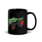 The Tractor Mugs Store Fendt Farmer 2 (1960) | Black Glossy Mug Quality Farmers Merch