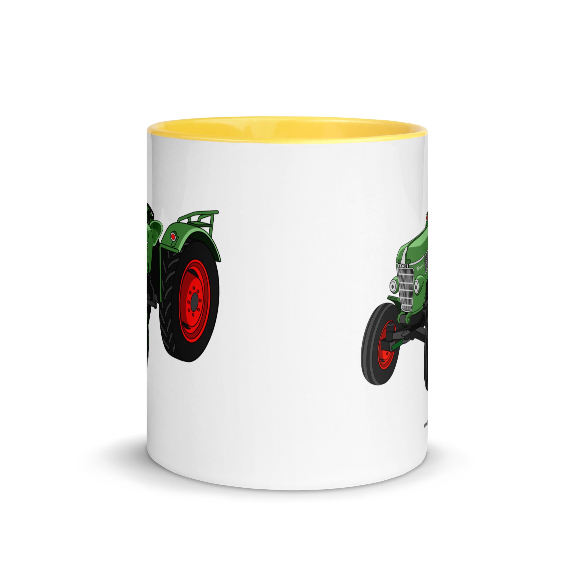 The Tractor Mugs Store Fendt Farmer 2 (1960) | Mug with Color Inside Quality Farmers Merch