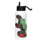 The Tractor Mugs Store Fendt Farmer 2 (1960) Stainless steel water bottle with a straw lid Quality Farmers Merch