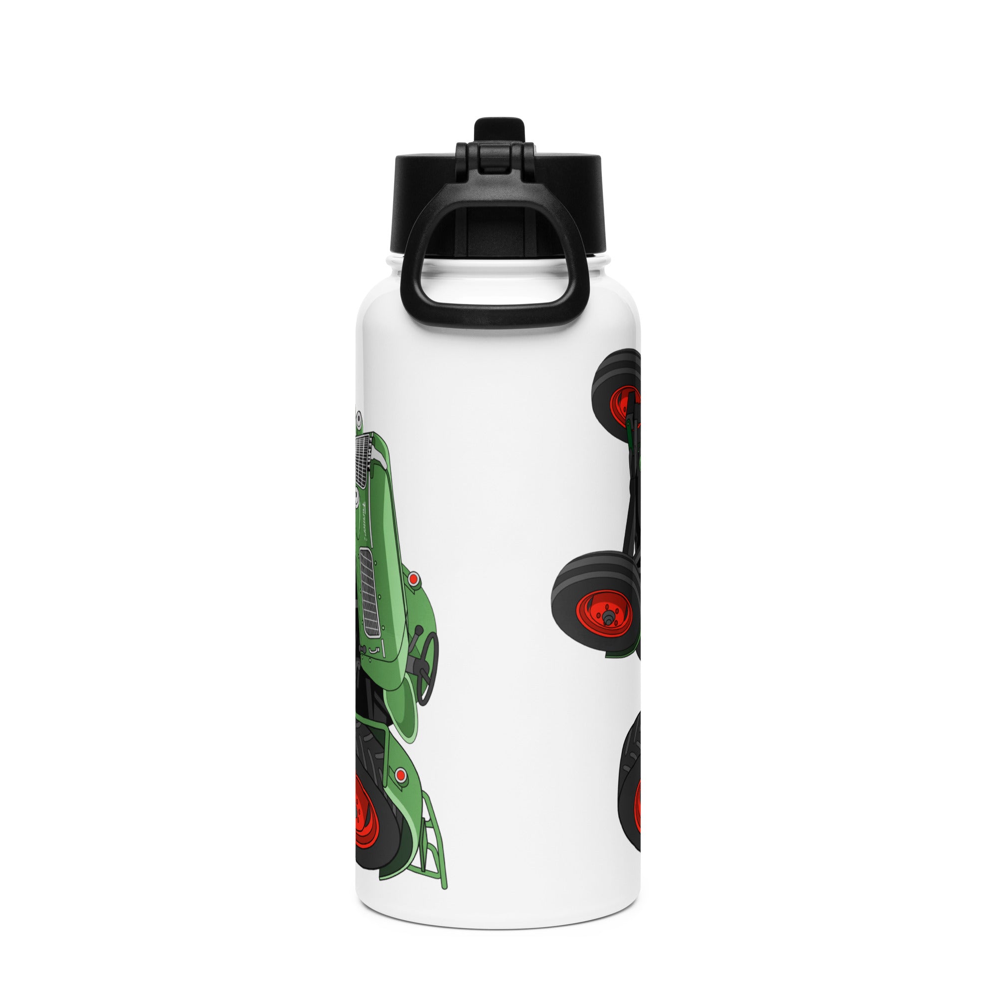 The Tractor Mugs Store Fendt Farmer 2 (1960) Stainless steel water bottle with a straw lid Quality Farmers Merch