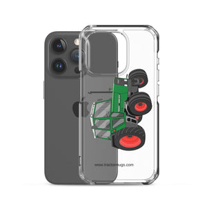 The Tractor Mugs Store Fendt Farmer TURBOMATIK 307 LSA  |  Clear Case for iPhone® Quality Farmers Merch