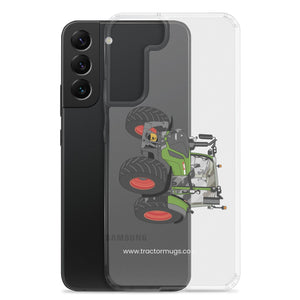 The Tractor Mugs Store Fendt Vario 313 | Clear Case for Samsung® Quality Farmers Merch
