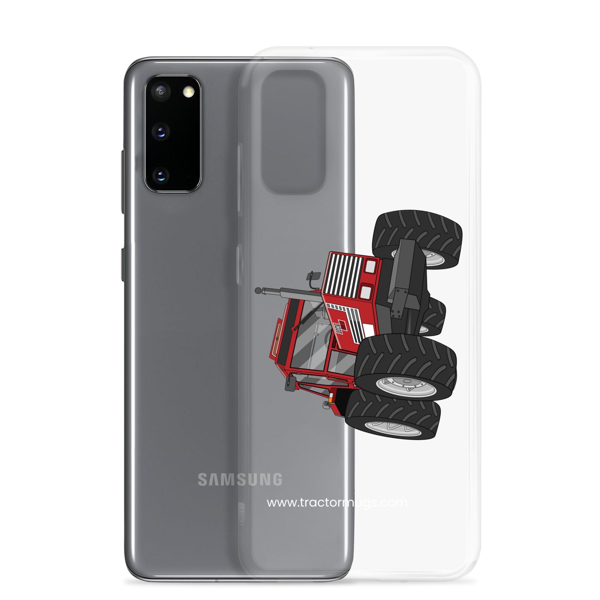 The Tractor Mugs Store FIAT 1880 4WD | Clear Case for Samsung® Quality Farmers Merch