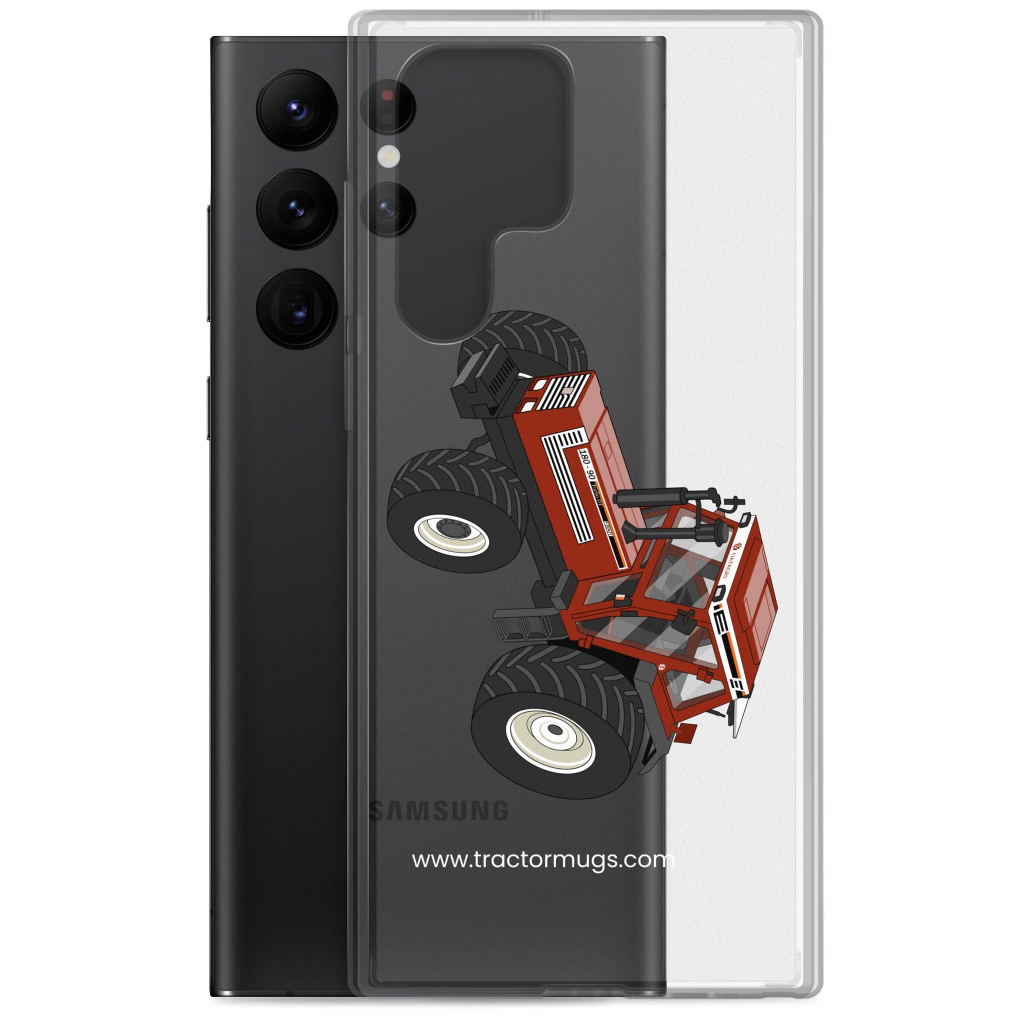 The Tractor Mugs Store Fiat180-90 | Clear Case for Samsung® Quality Farmers Merch