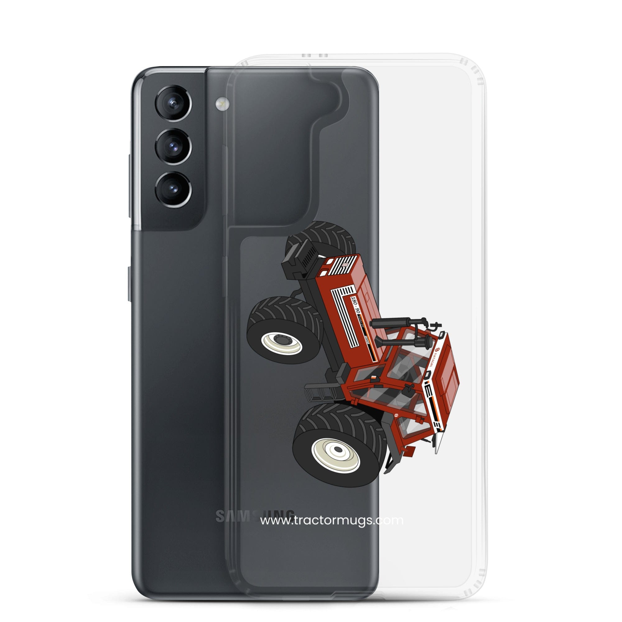 The Tractor Mugs Store Fiat180-90 | Clear Case for Samsung® Quality Farmers Merch