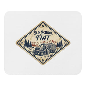 The Tractor Mugs Store FIATAGRI F130 OLD SCHOOL FIAT Heritage | Mouse Mat Quality Farmers Merch
