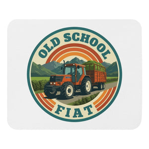 The Tractor Mugs Store FIATAGRI F130 OLD SCHOOL FIAT Retro | Mouse Mat Quality Farmers Merch
