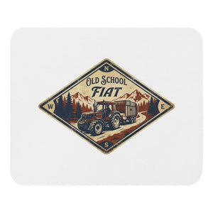 The Tractor Mugs Store FIATAGRI F140 OLD SCHOOL FIAT Heritage | Mouse Mat Quality Farmers Merch