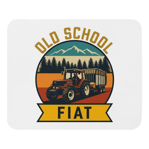 The Tractor Mugs Store FIATAGRI F140 OLD SCHOOL FIAT Outdoor | Mouse Mat Quality Farmers Merch