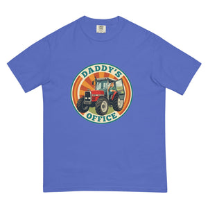 The Tractor Mugs Store Flo Blue Massey Ferguson 3075 DADDY'S OFFICE Retro | Unisex Premium T-shirt Quality Farmers Merch