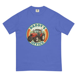 The Tractor Mugs Store Flo Blue Massey Ferguson 6480 DADDY'S OFFICE Retro | Unisex Premium T-shirt Quality Farmers Merch