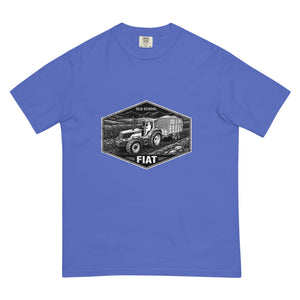 The Tractor Mugs Store Flo Blue / S FIATAGRI F140 OLD SCHOOL FIAT Moose | Unisex Premium T-shirt Quality Farmers Merch