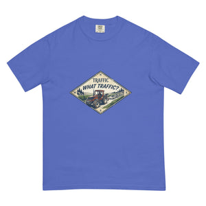 The Tractor Mugs Store Flo Blue / S FIATAGRI F140 TRAFFIC WHAT TRAFFIC? Heritage | Unisex Premium T-shirt Quality Farmers Merch